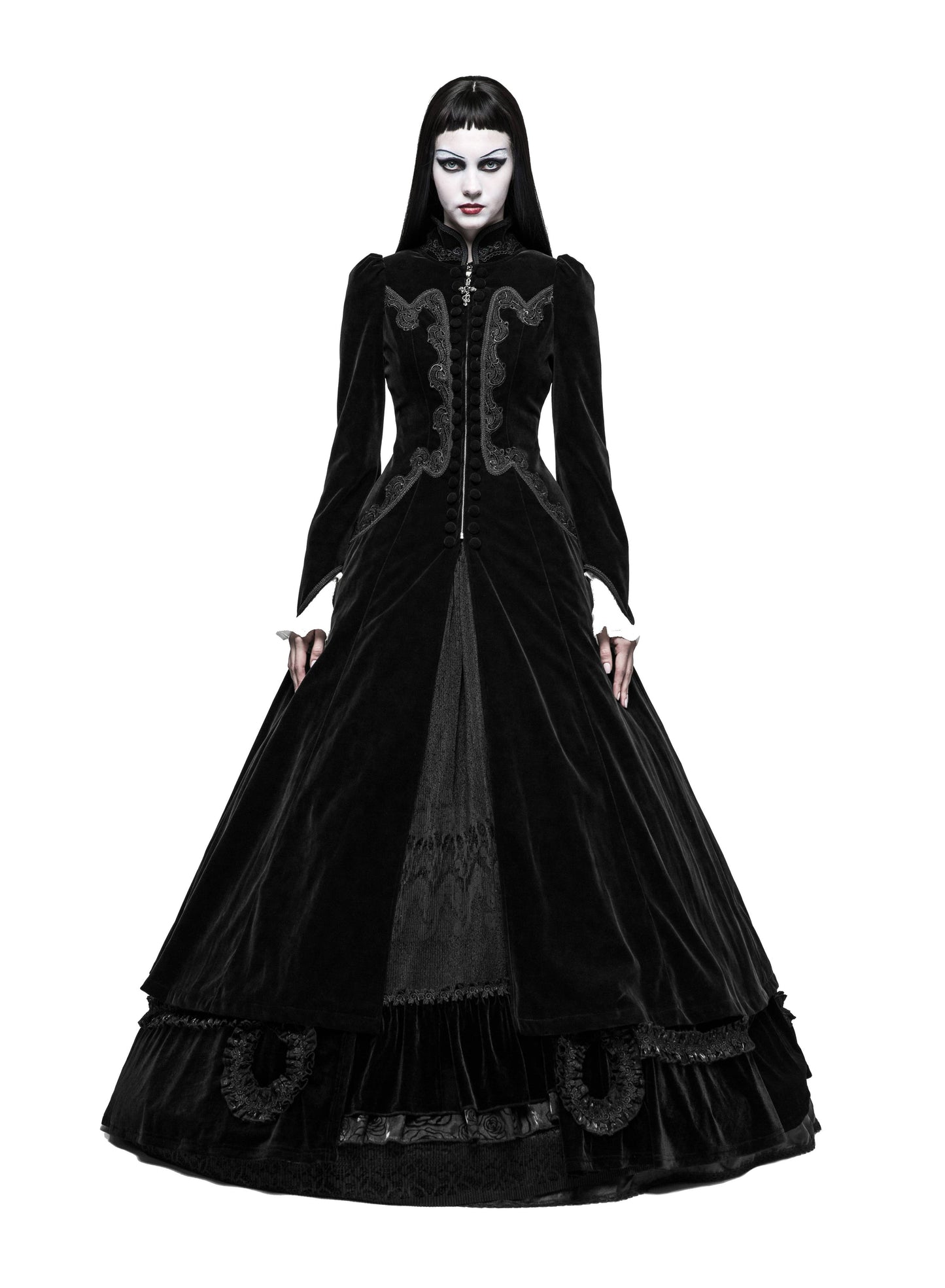 GOTHIC PALACE SWALLOW TAIL LONG DRESS