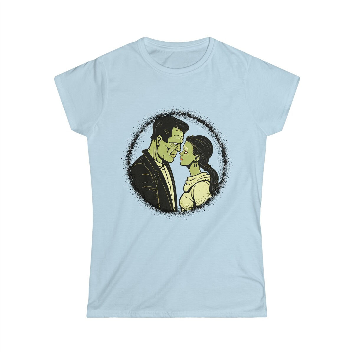 Goth and Geeky ILY...I Know Women's Shirt Goth, Horror, Movie Graphic Tshirt