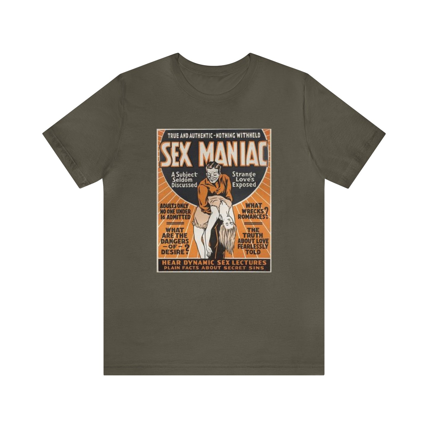 Goth & Geeky Sex Maniac Unisex Graphic Tee