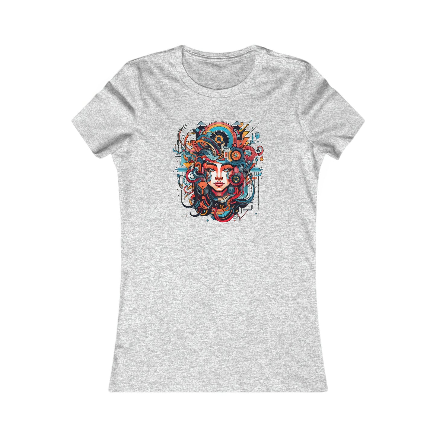 Goth & Geeky Aztec Cyber Goddess Women's T-Shirt