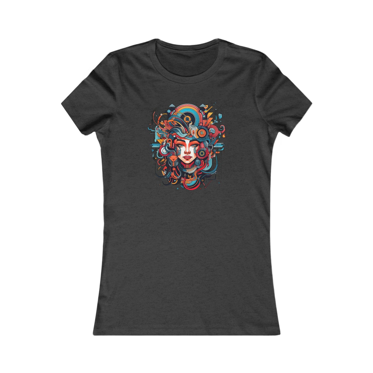 Goth & Geeky Aztec Cyber Goddess Women's T-Shirt