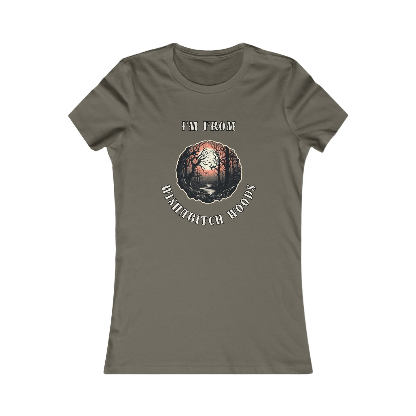 Goth & Geeky Wishabitch Woods Women's T-Shirt