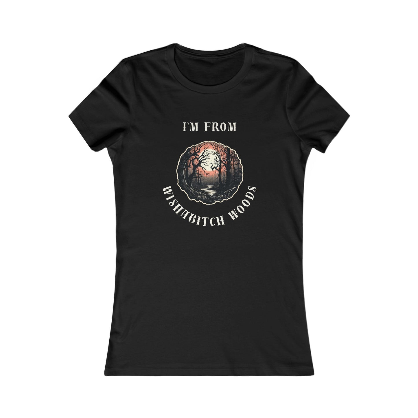 Goth & Geeky Wishabitch Woods Women's T-Shirt