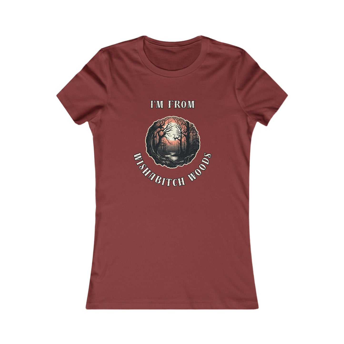 Goth & Geeky Wishabitch Woods Women's T-Shirt