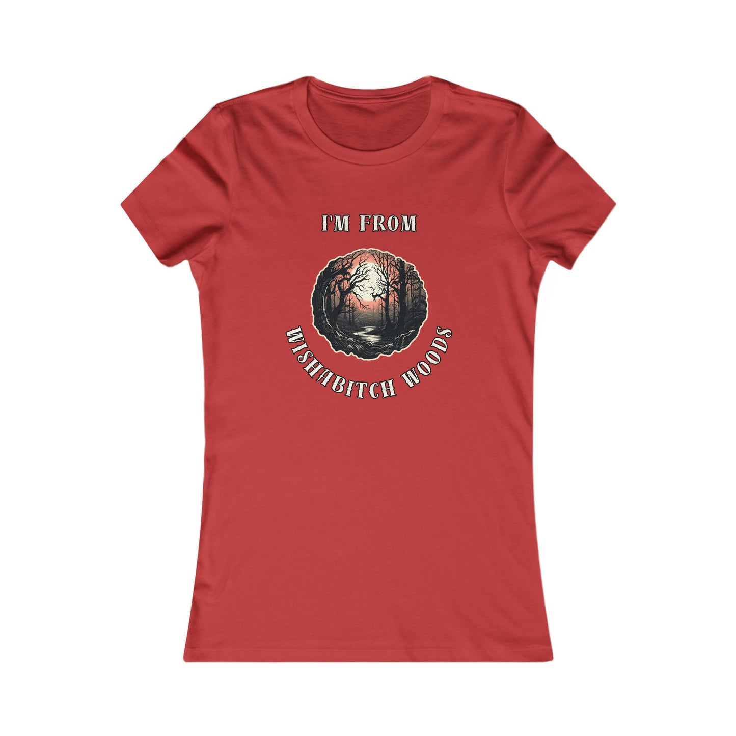 Goth & Geeky Wishabitch Woods Women's T-Shirt