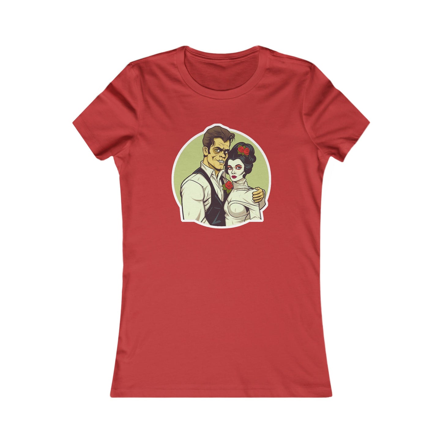 Goth & Geeky Hansenstein and Bride Women's T-Shirt