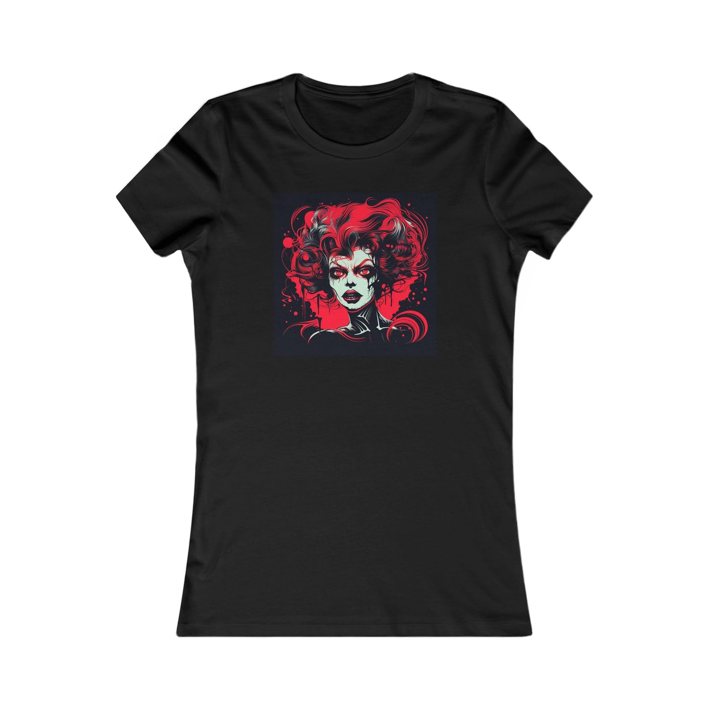 Goth & Geeky Horror Girl Women's T-Shirt