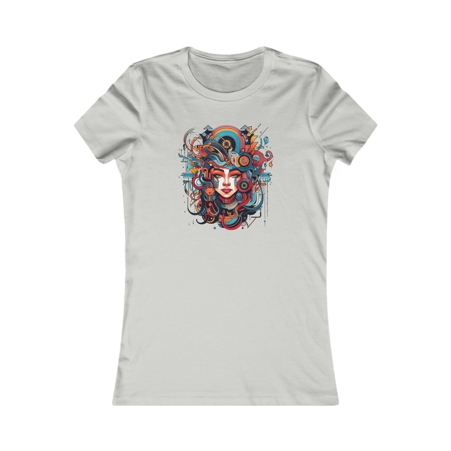 Goth & Geeky Aztec Cyber Goddess Women's T-Shirt