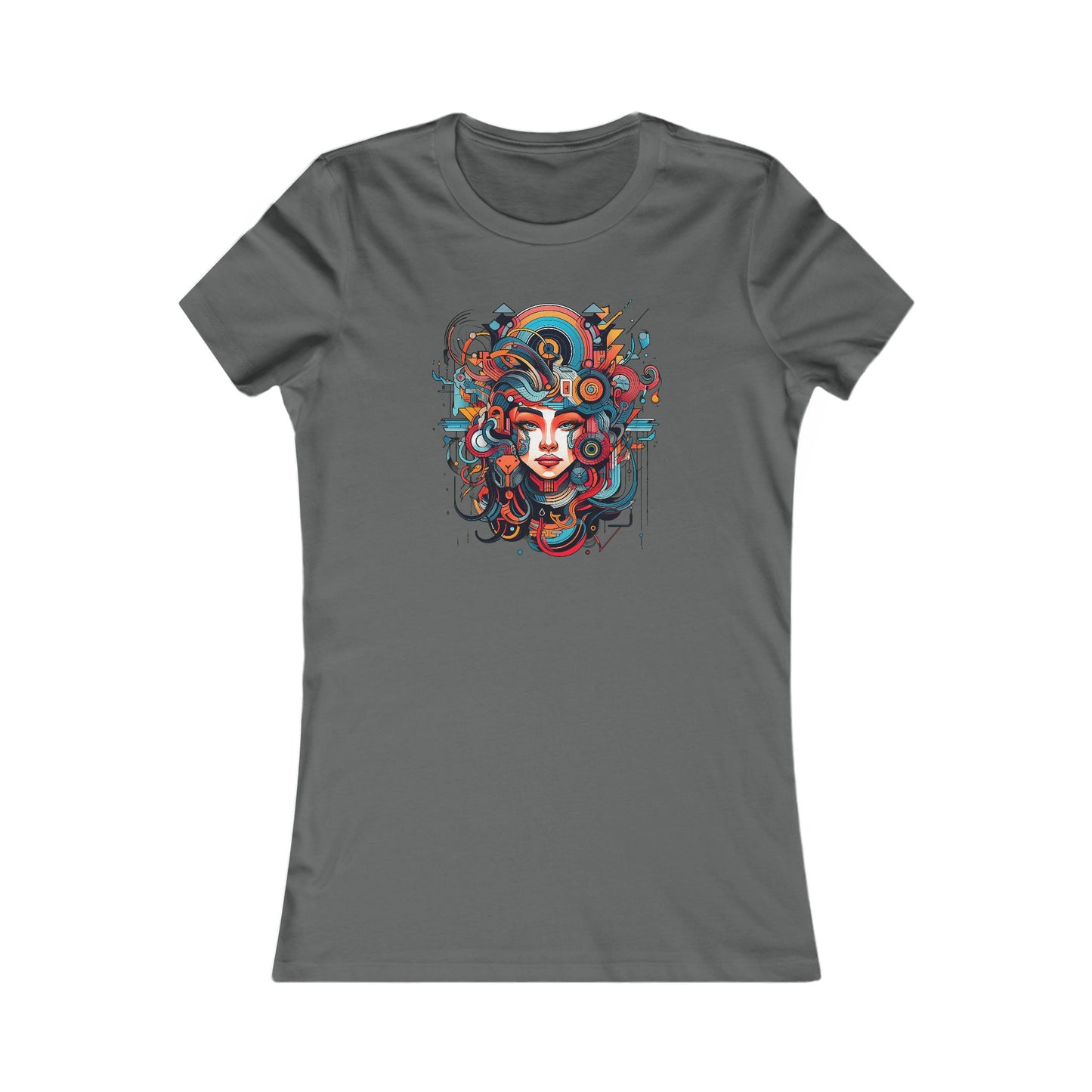 Goth & Geeky Aztec Cyber Goddess Women's T-Shirt