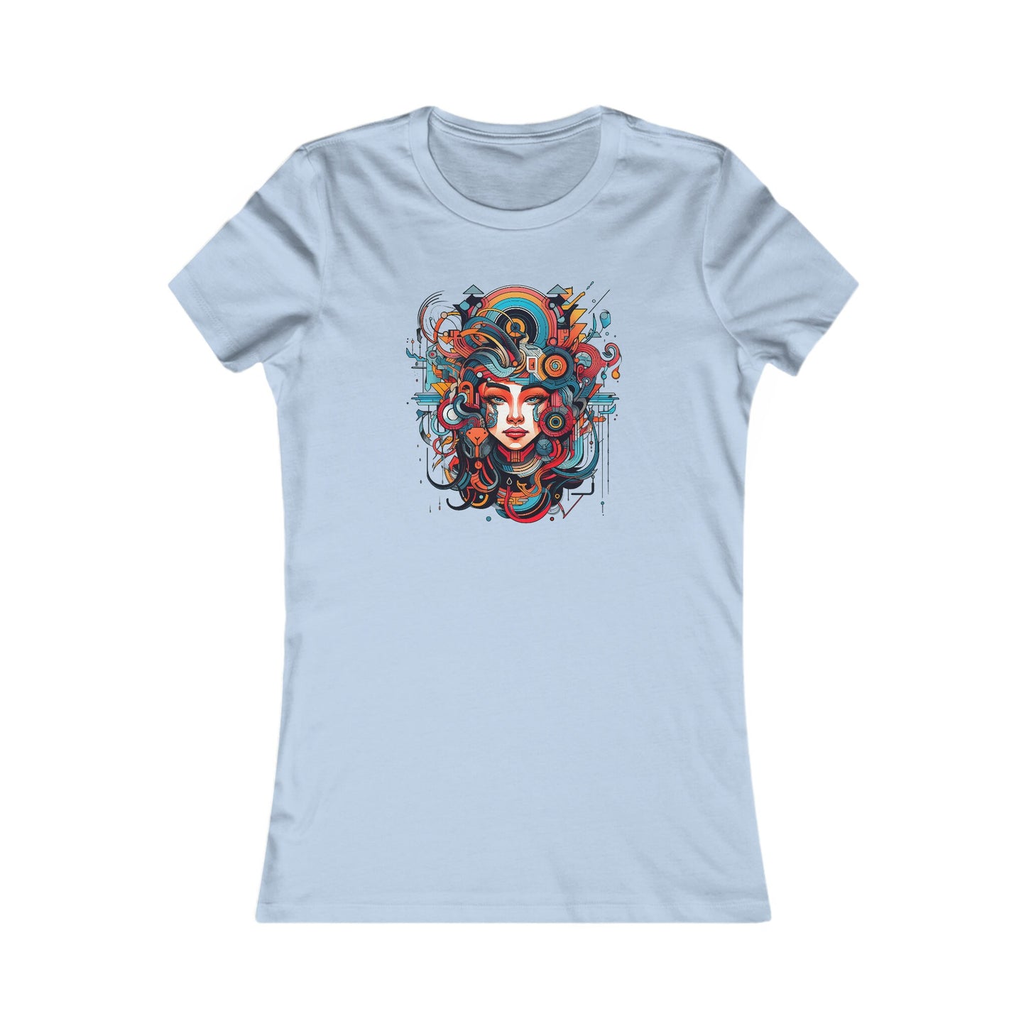 Goth & Geeky Aztec Cyber Goddess Women's T-Shirt