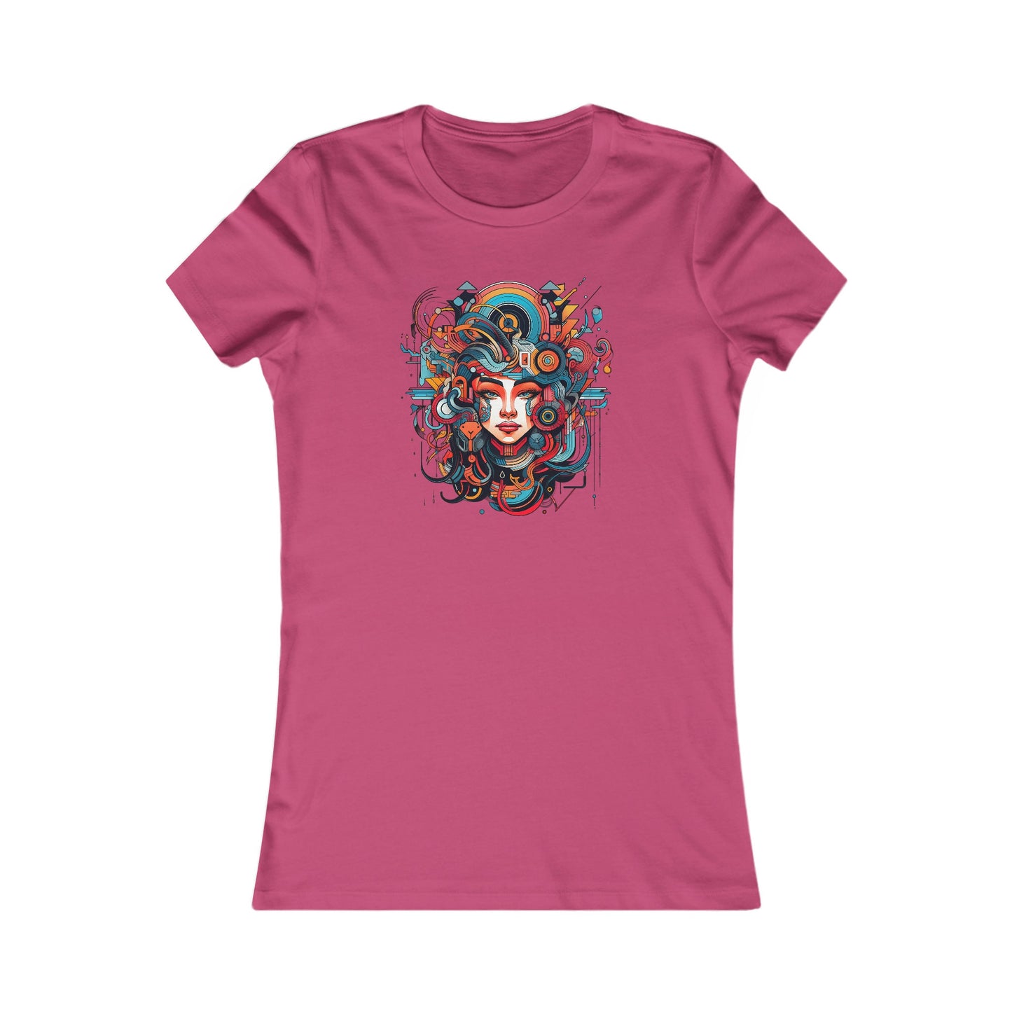 Goth & Geeky Aztec Cyber Goddess Women's T-Shirt