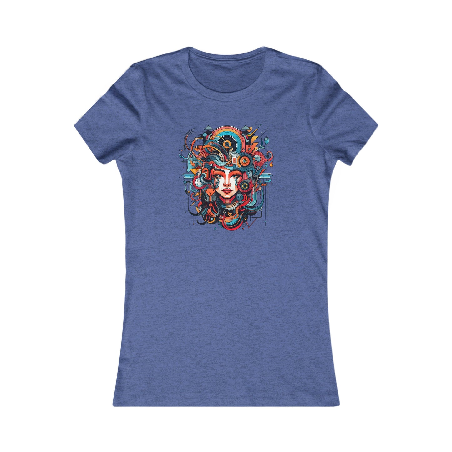 Goth & Geeky Aztec Cyber Goddess Women's T-Shirt