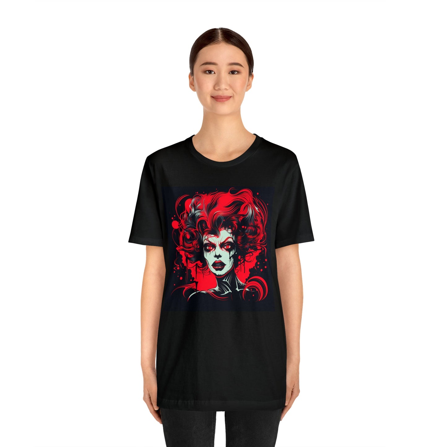 Goth & Geeky Horror Girl Unisex Graphic Tee