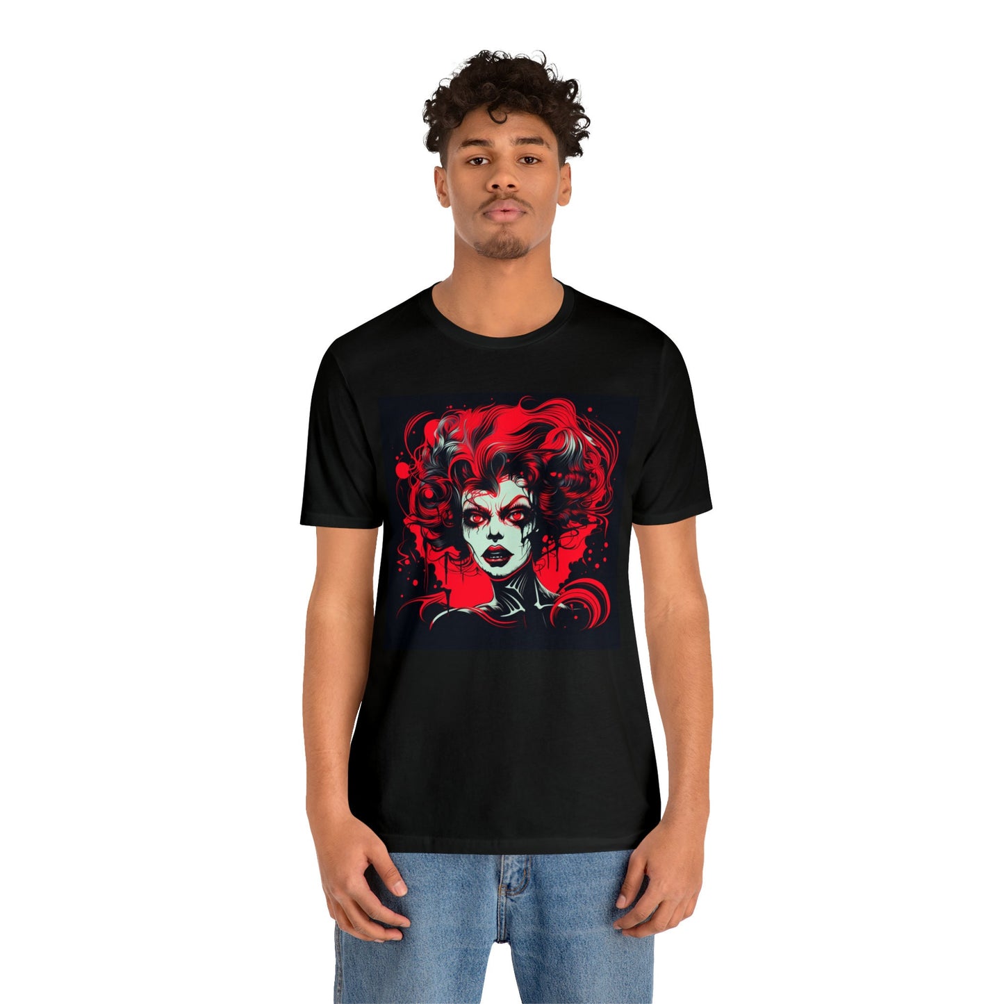 Goth & Geeky Horror Girl Unisex Graphic Tee