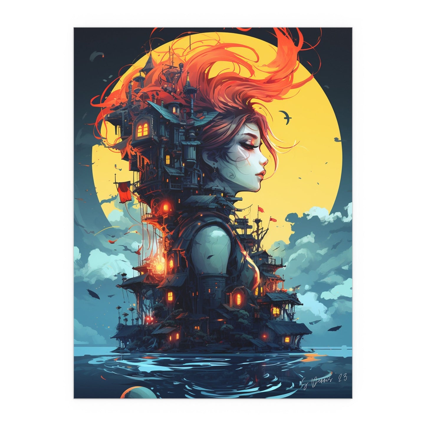 Guardian of the Sea Print