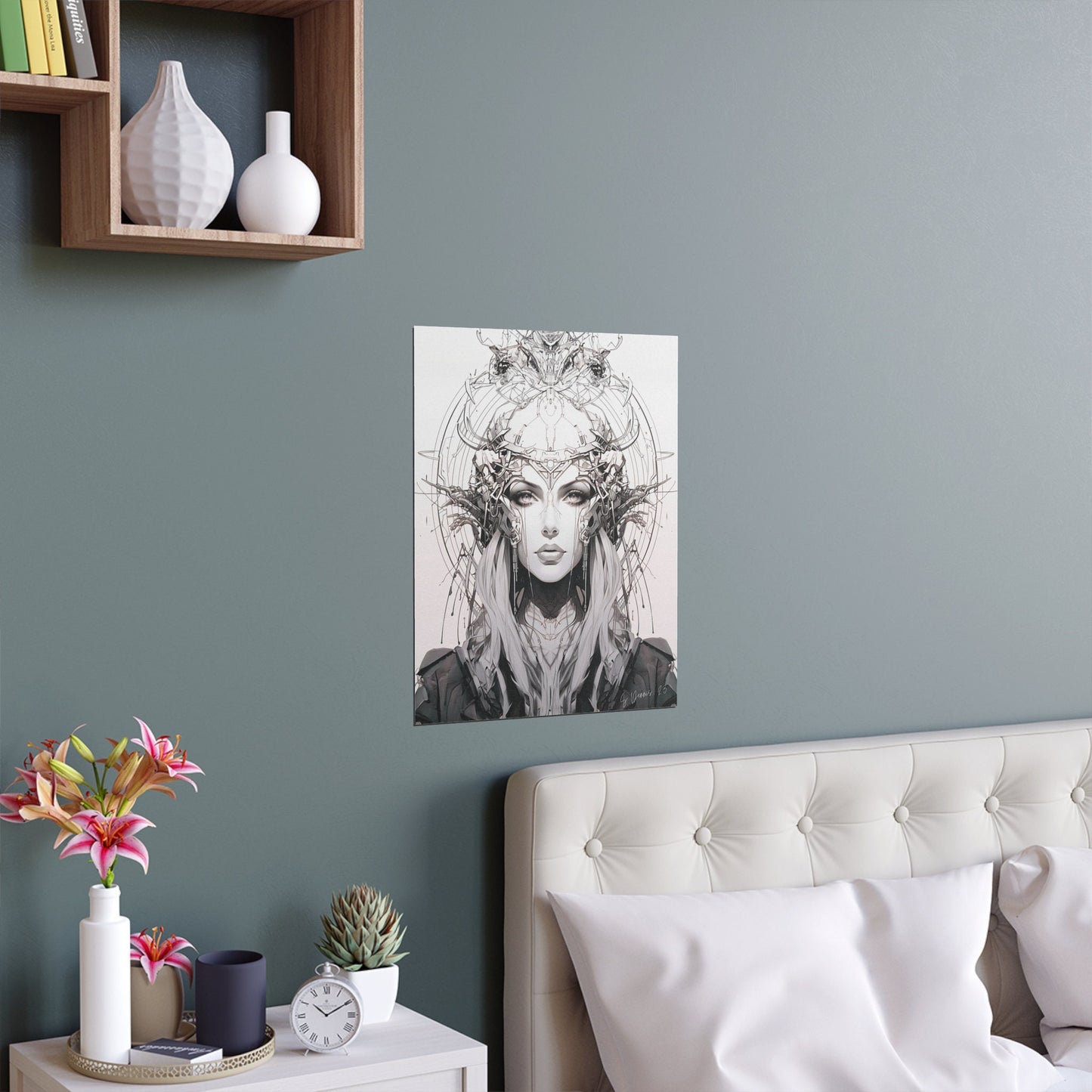 Cyber Priestess Print