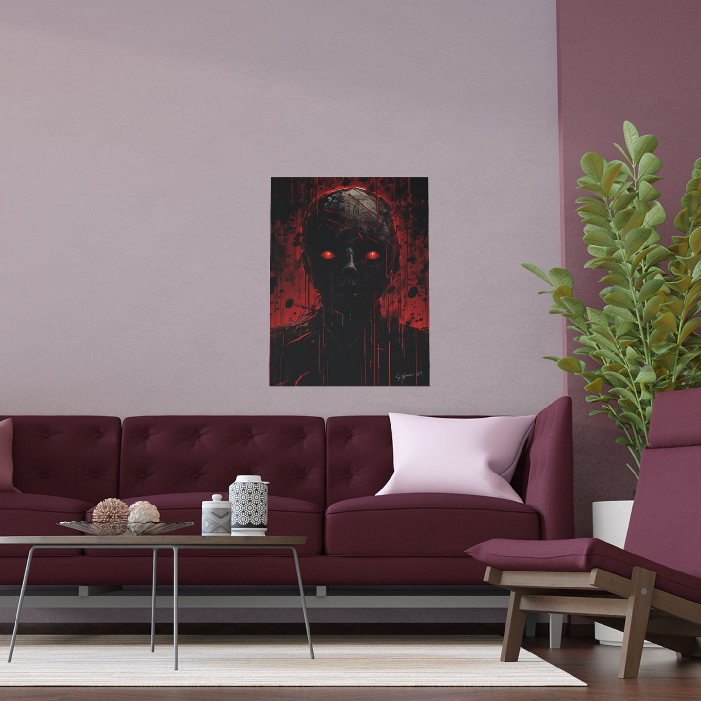 VHS Man Print