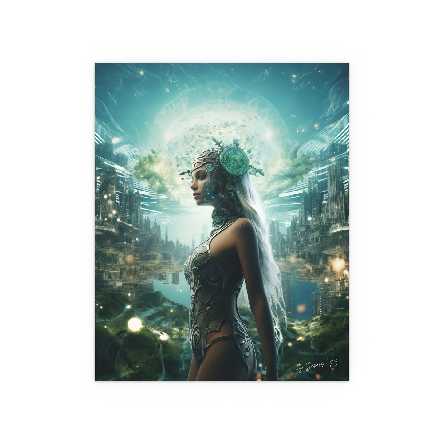 Cyber Elf Oracle Print
