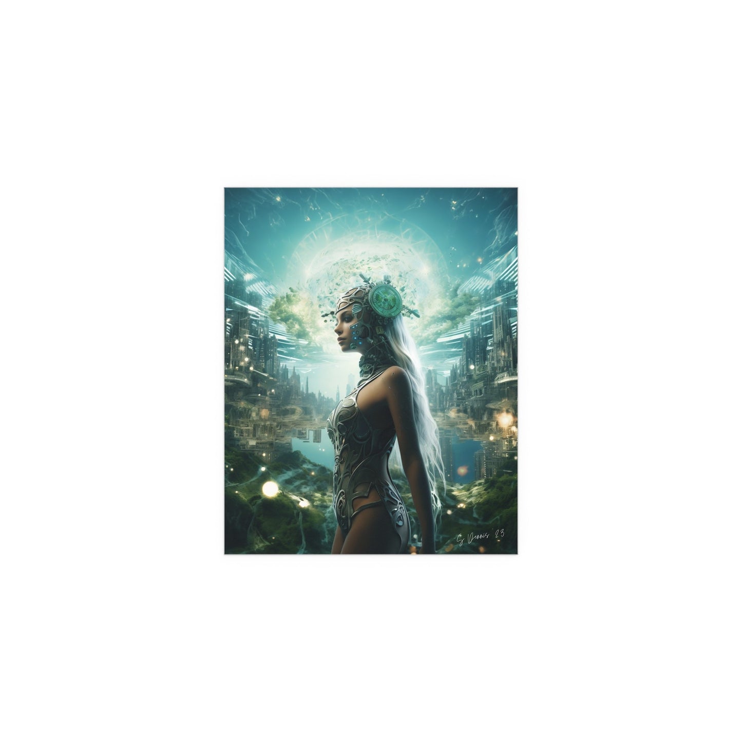 Cyber Elf Oracle Print