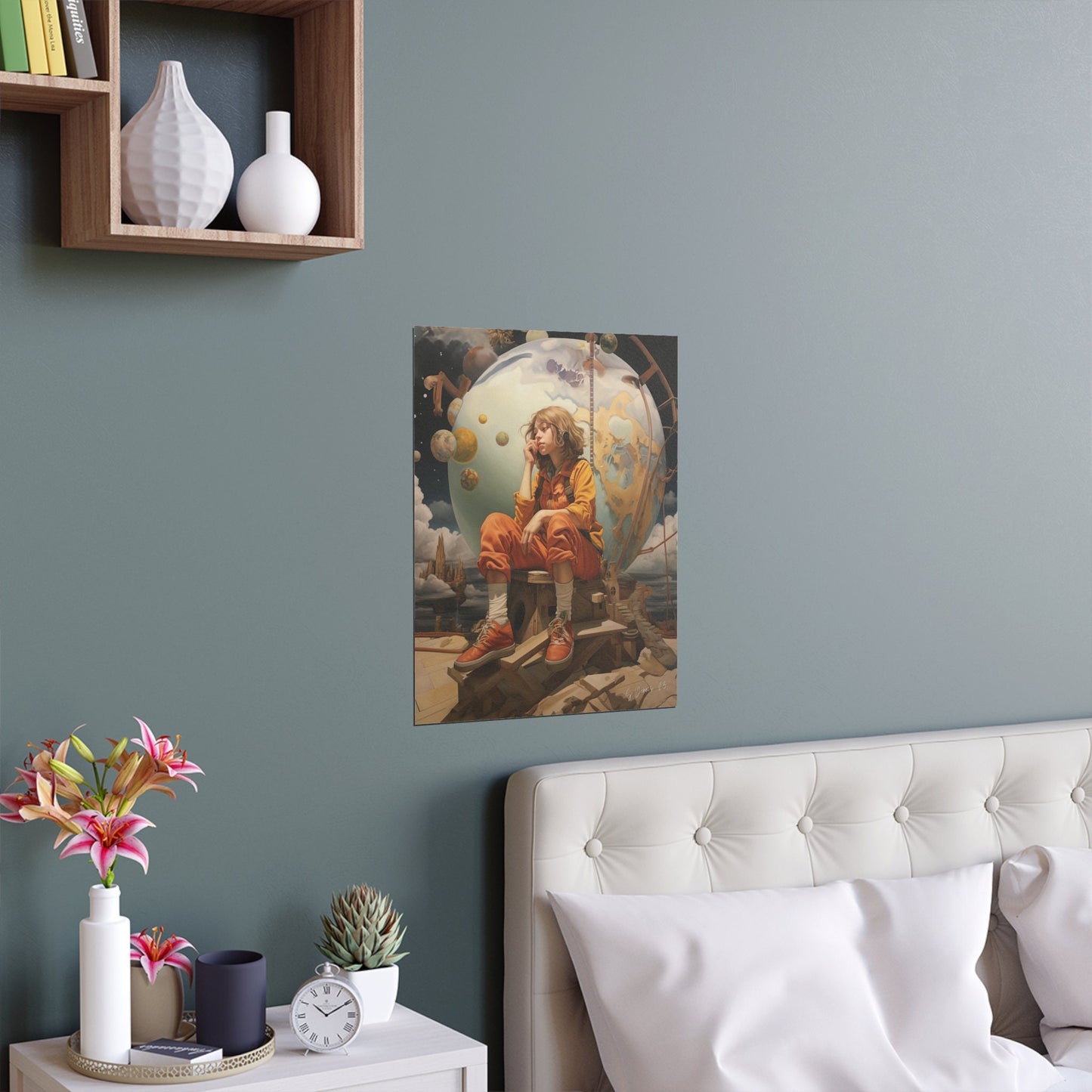 Dockside Dallying Print