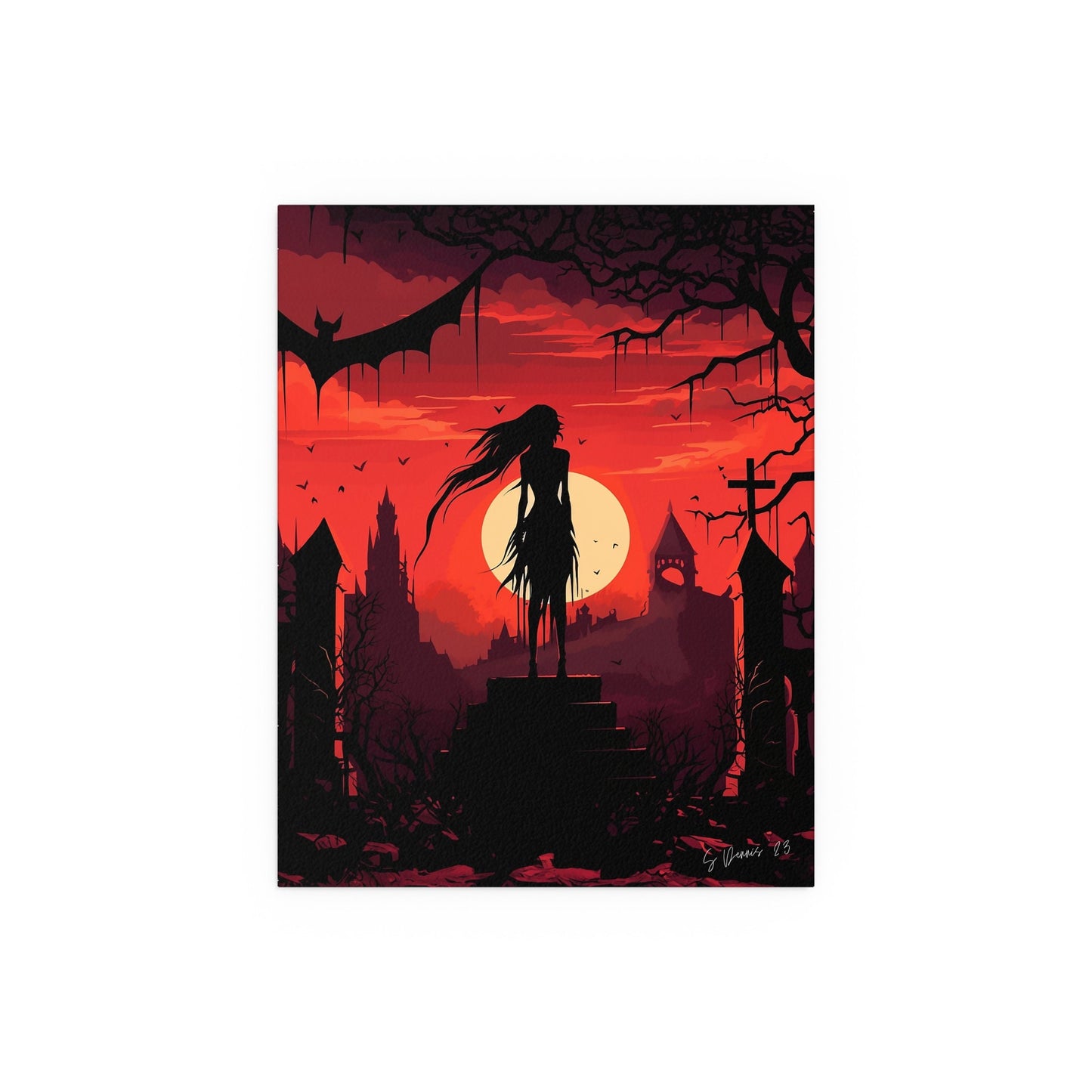 Waiting for the Night to Call Print