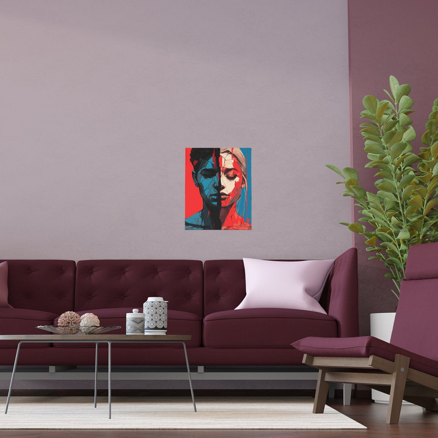 Divided, with Love Print