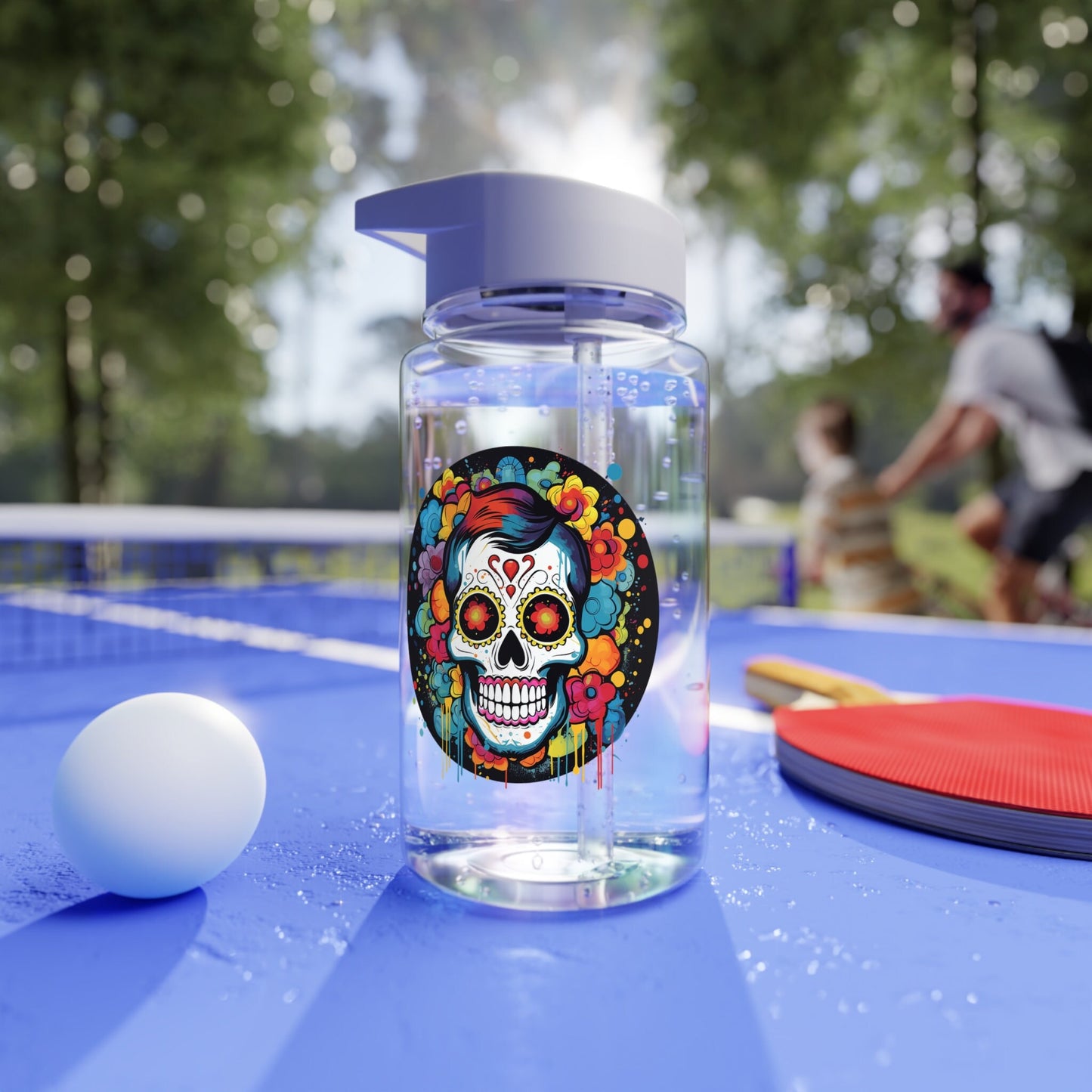 Sugar Skull Water Bottle