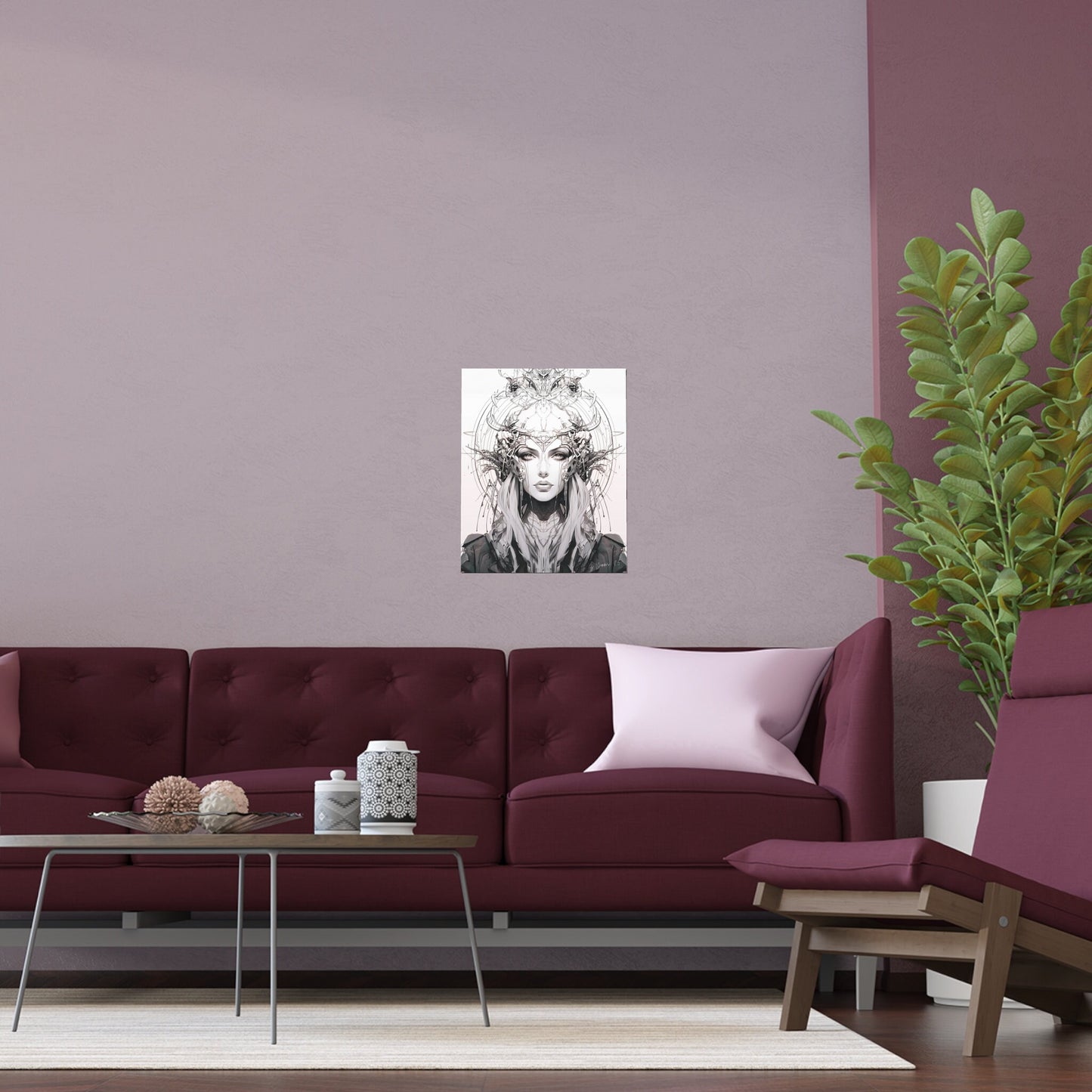 Cyber Priestess Print