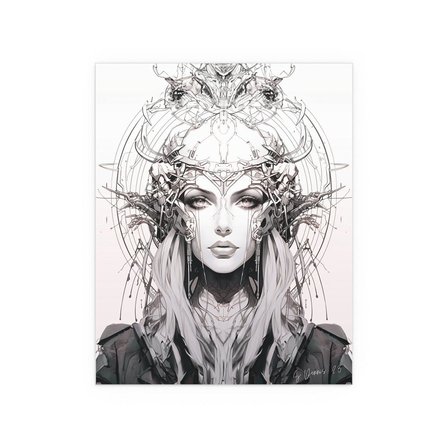 Cyber Priestess Print