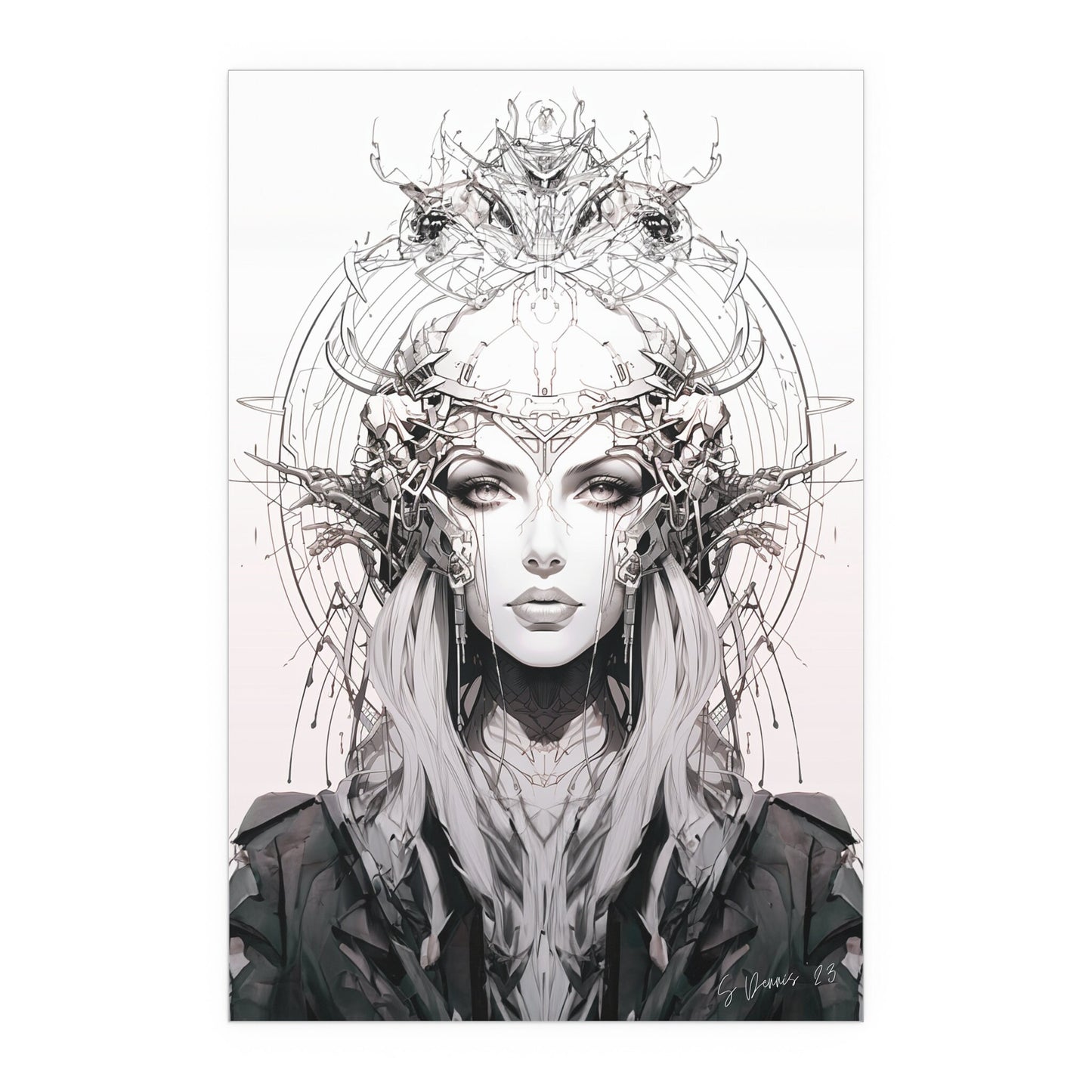 Cyber Priestess Print