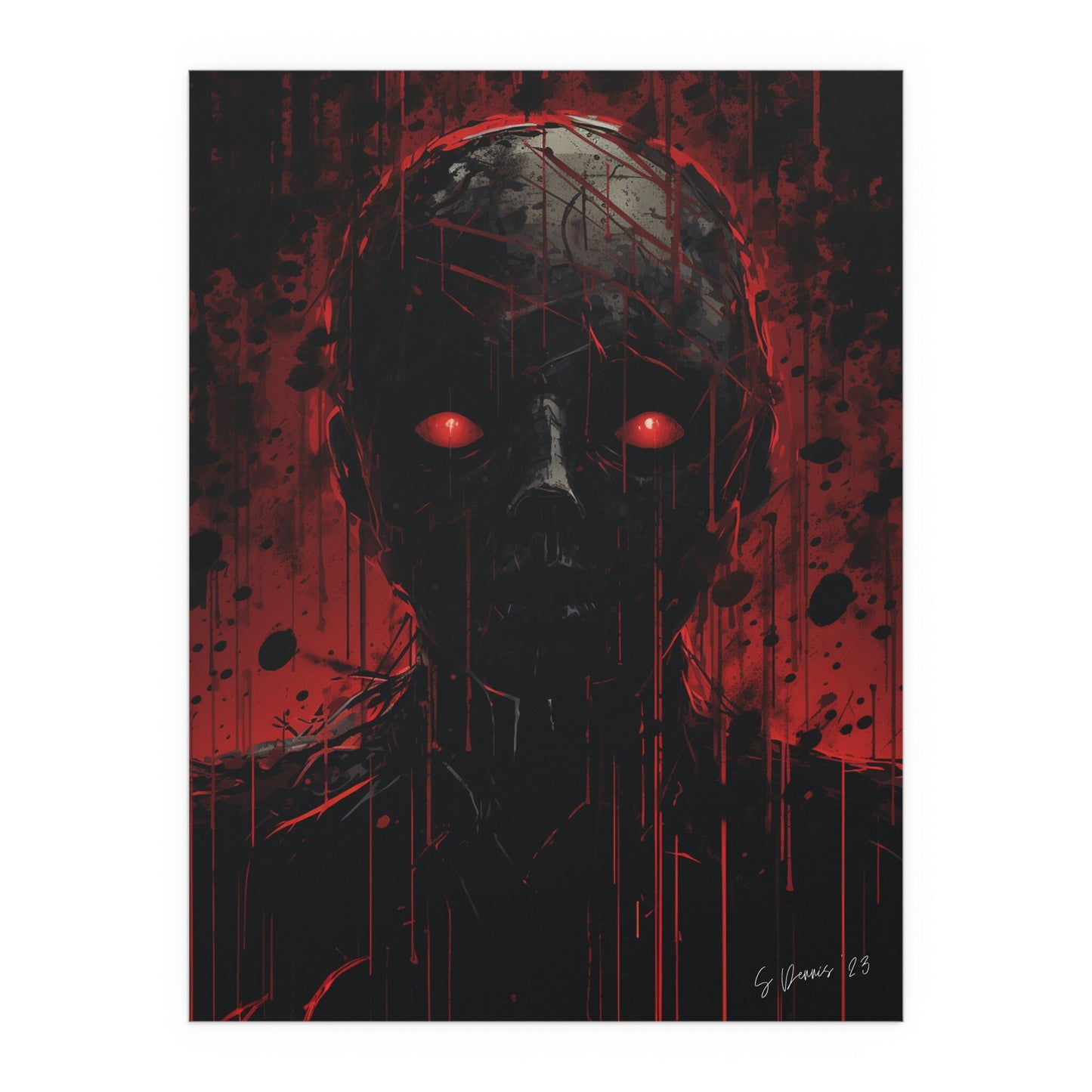 VHS Man Print
