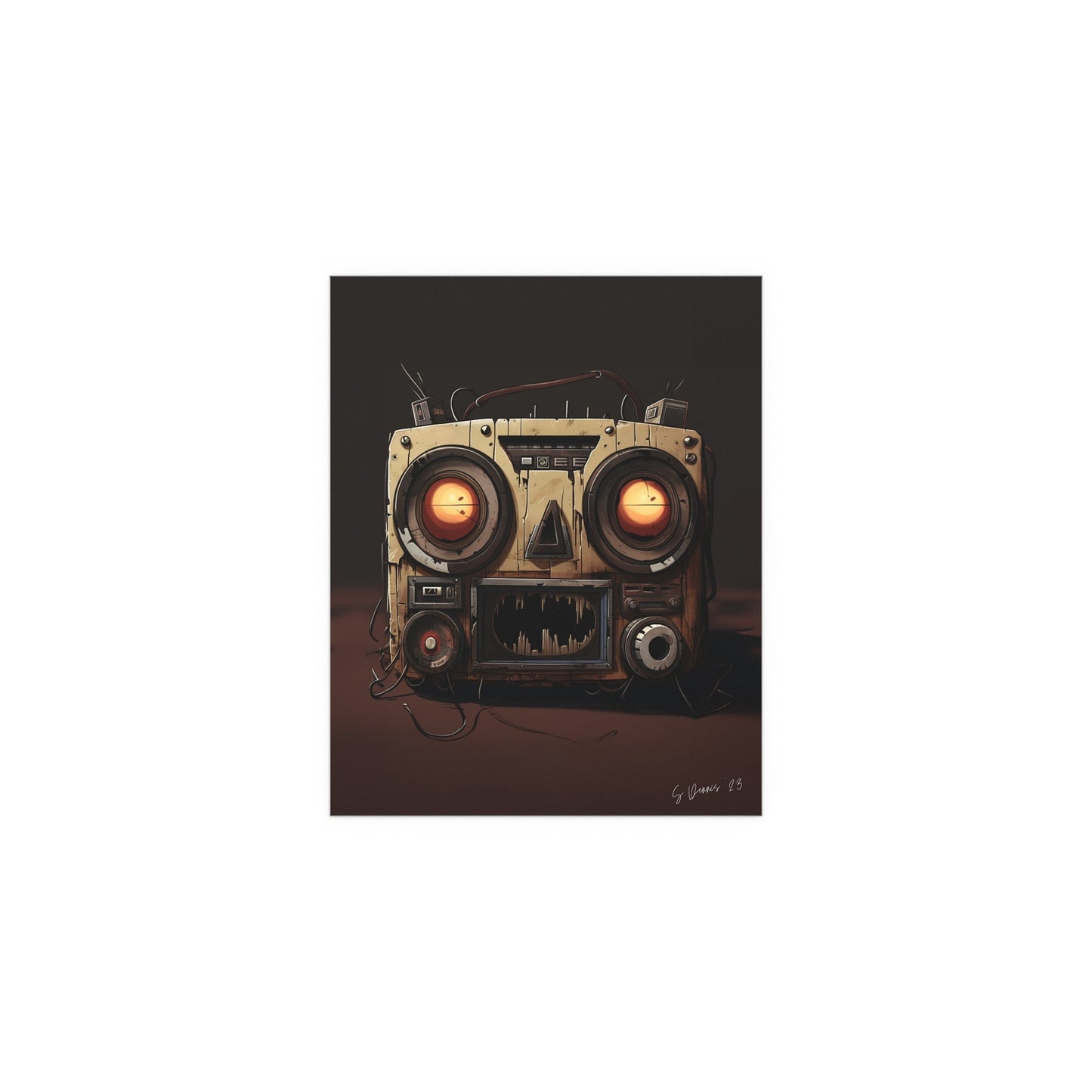 Radio Terror Print