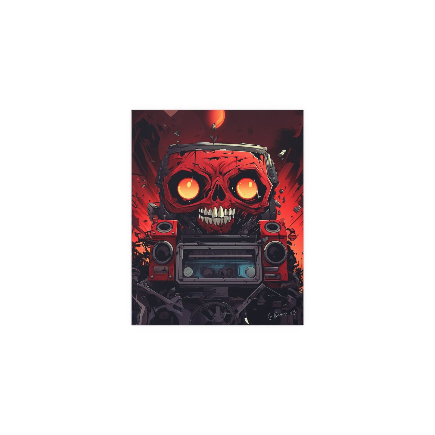 Boooom Box Print