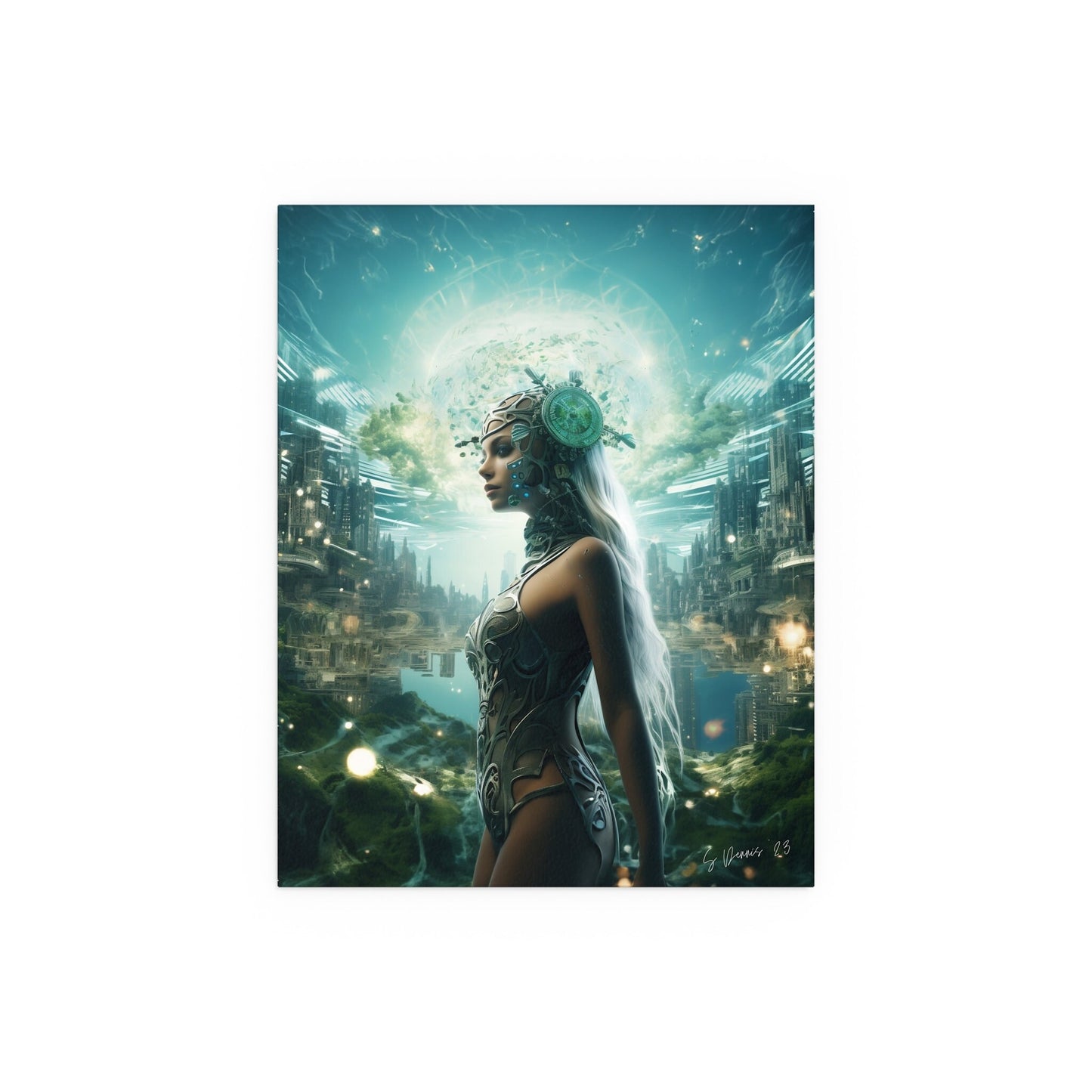 Cyber Elf Oracle Print