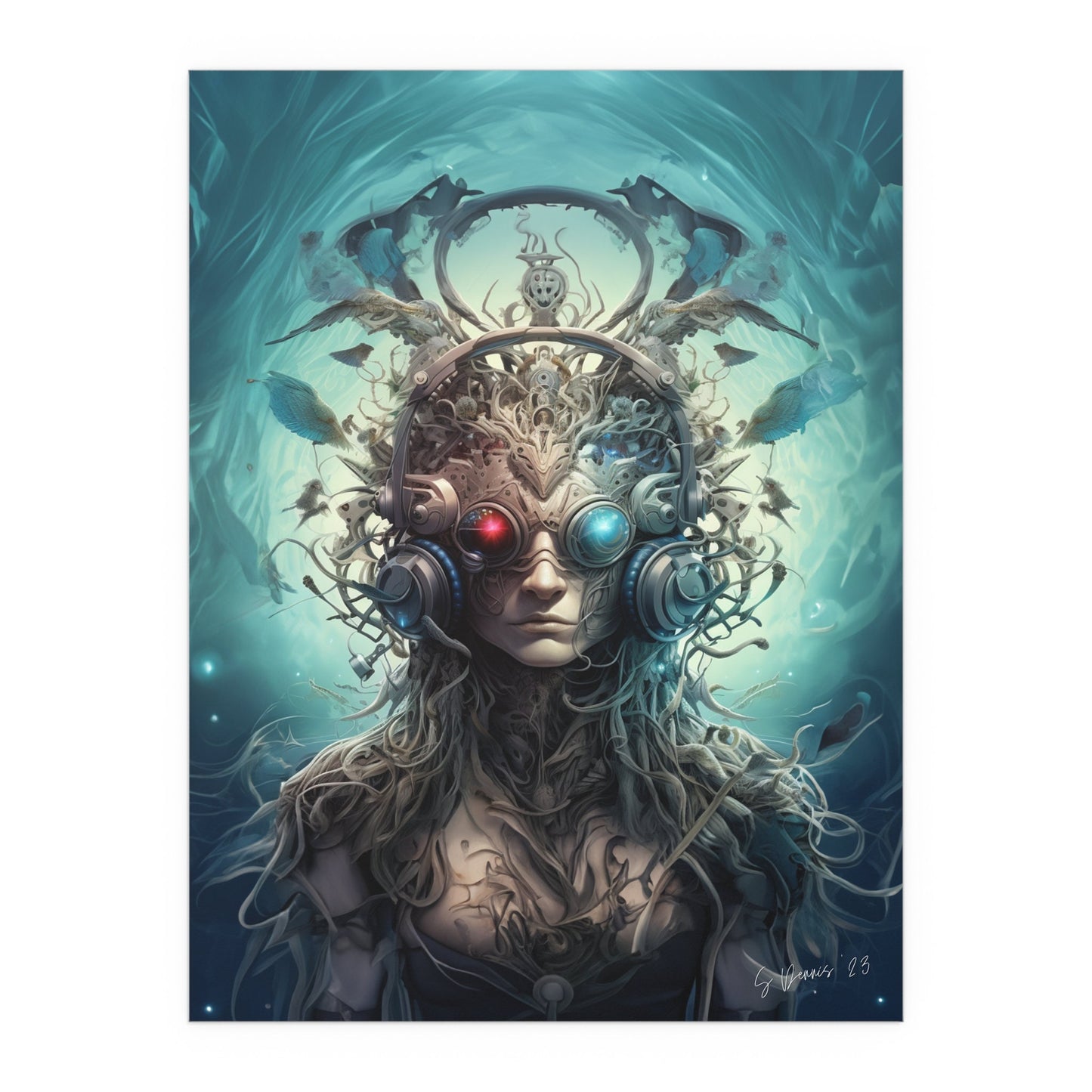 Soundwaves Print