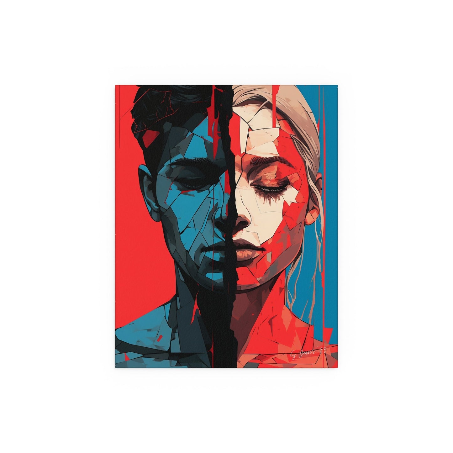 Divided, with Love Print