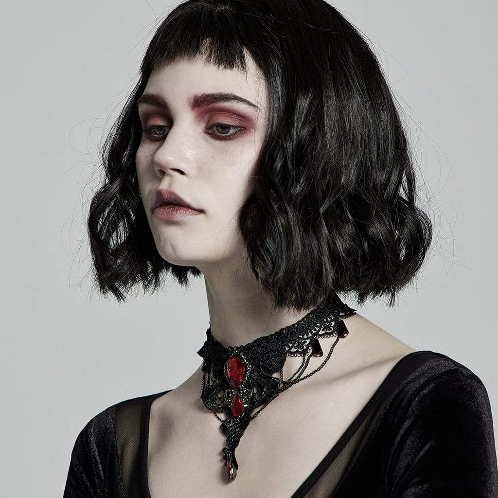 Gothic Lace Choker Wedding Choker