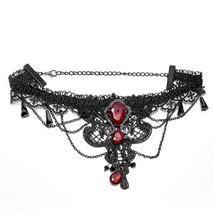 Gothic Lace Choker Wedding Choker