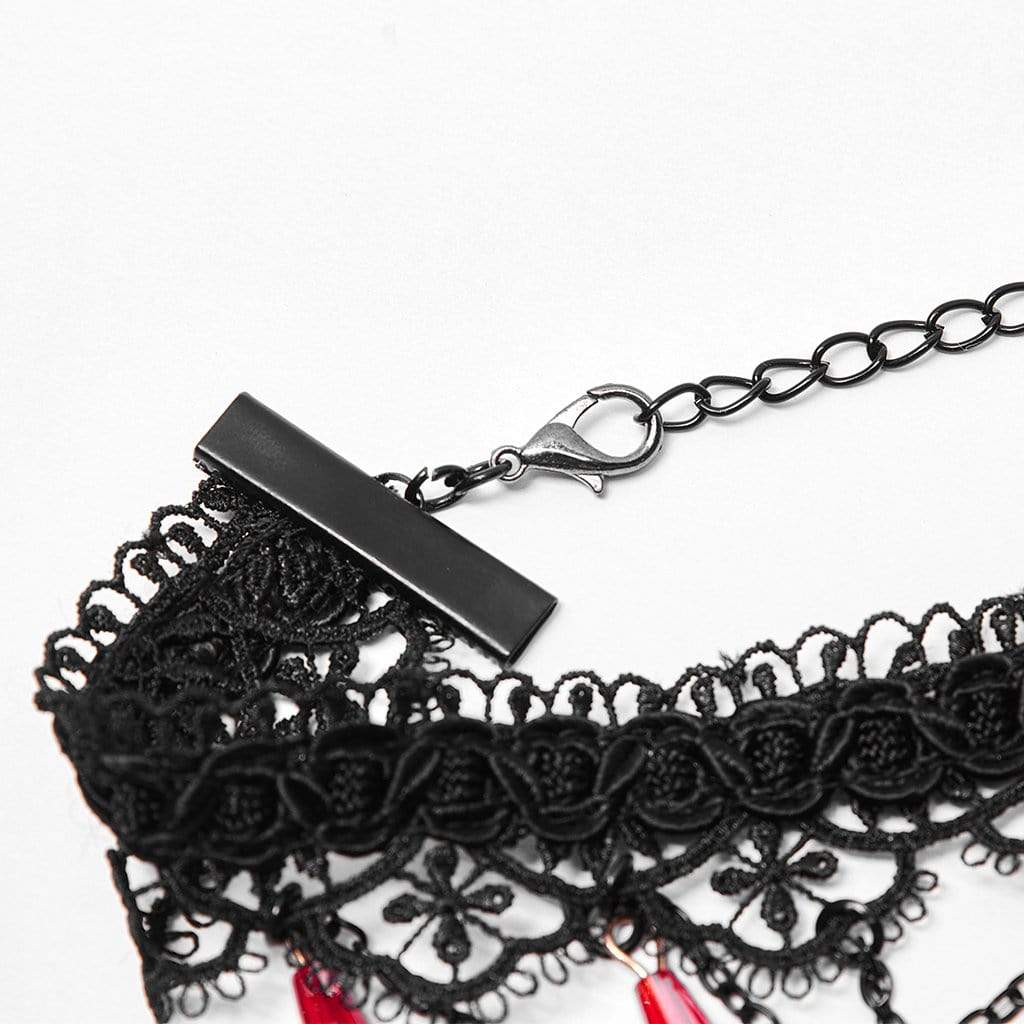 Gothic Lace Choker Wedding Choker