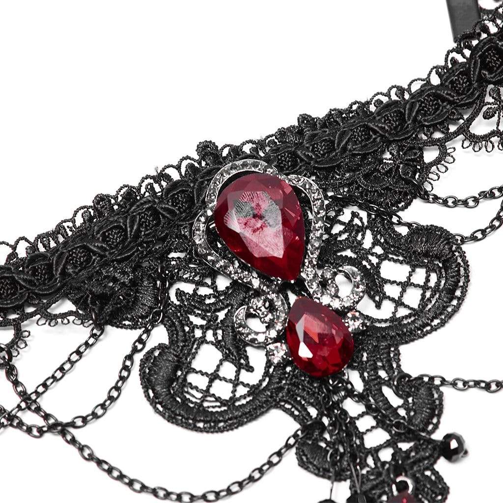 Gothic Lace Choker Wedding Choker