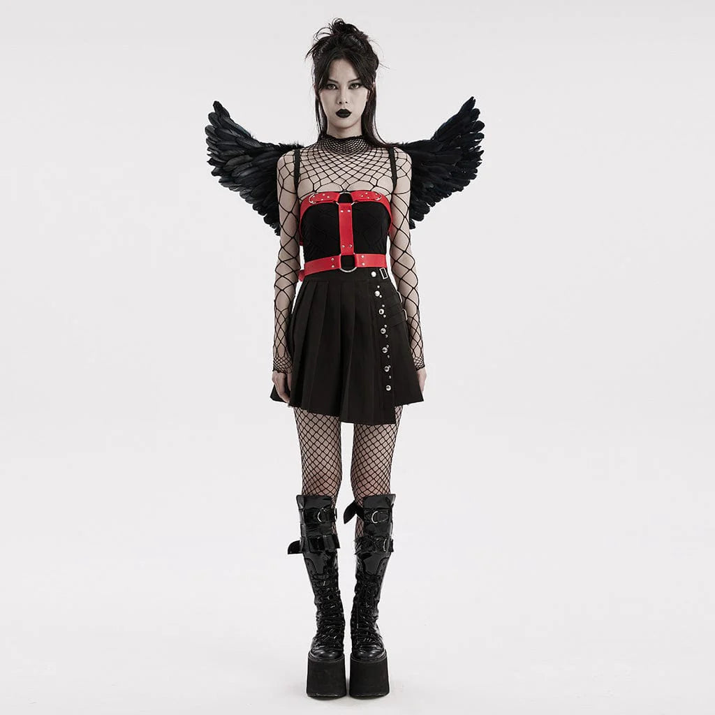 Women's Punk Feather Wing Harness