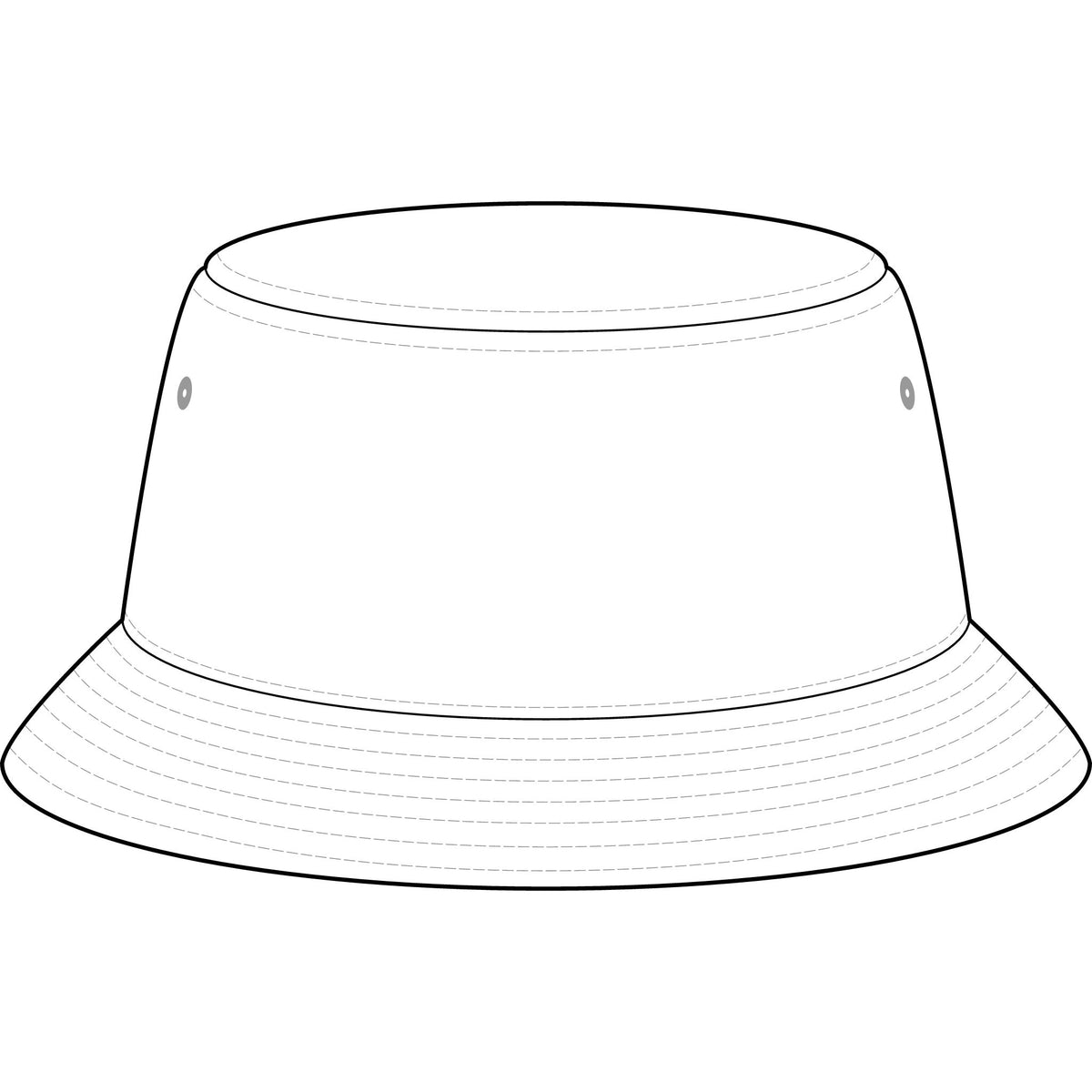 Daddy Goth Bucket Hat — Gothic Dad Streetwear Sun Hat