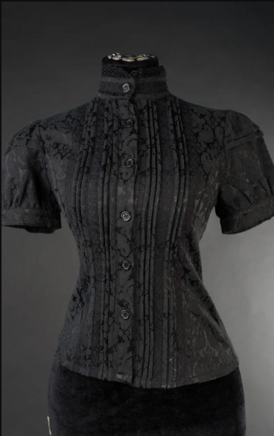Brocade Edwardian Blouse