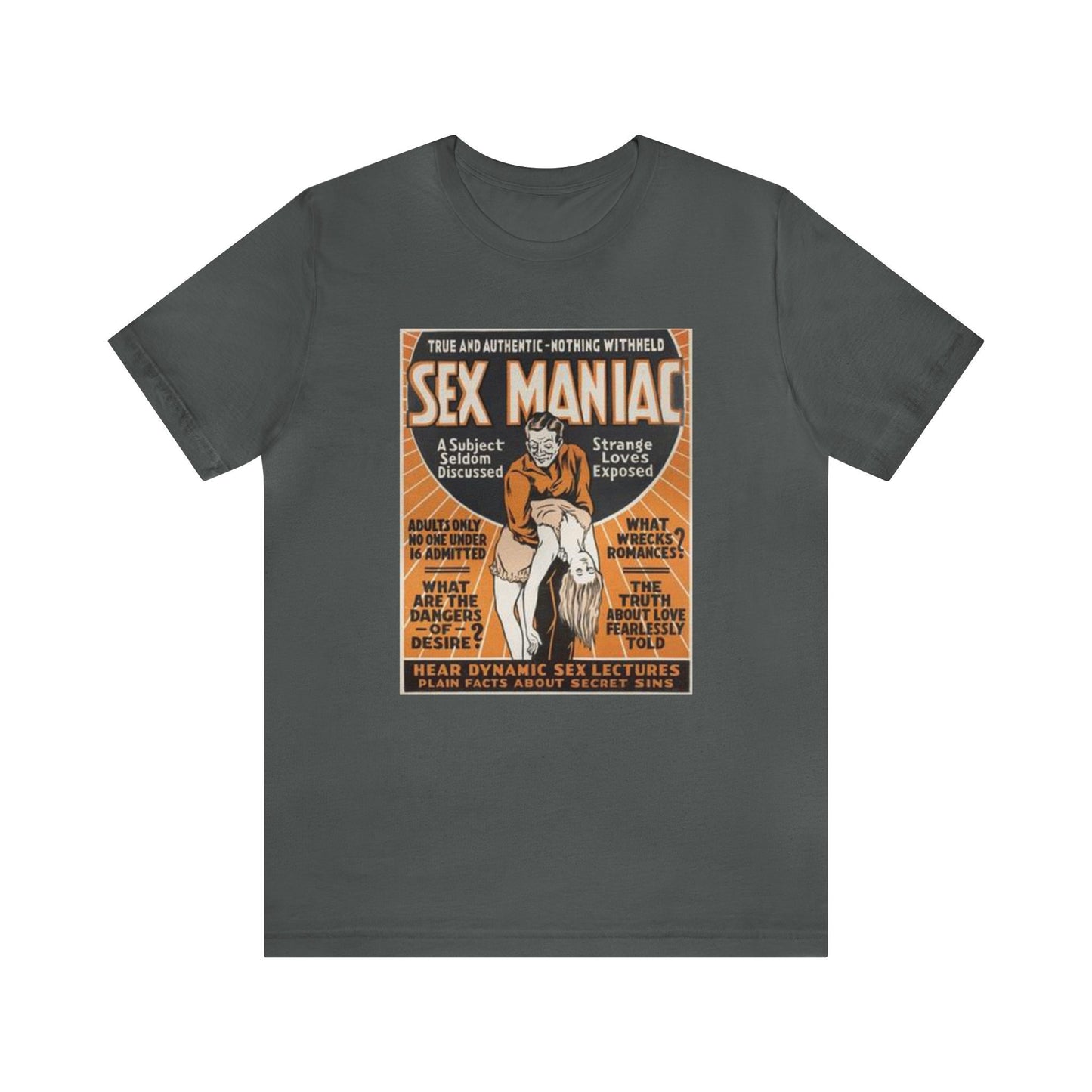 Goth & Geeky Sex Maniac Unisex Graphic Tee