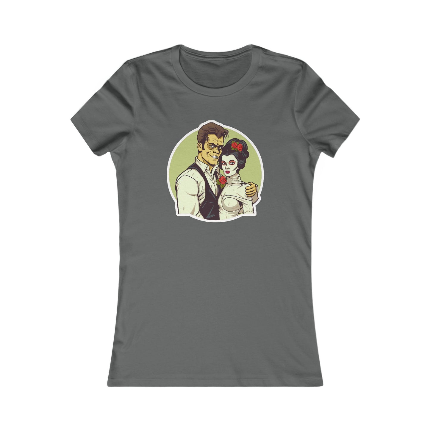Goth & Geeky Hansenstein and Bride Women's T-Shirt