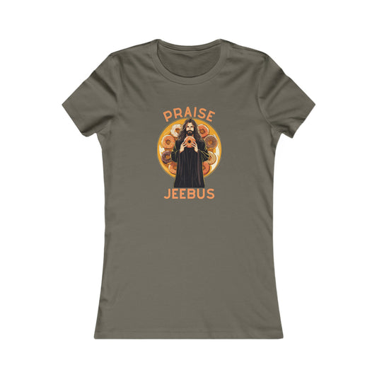 Goth & Geeky Praise Jeebus Women's T-Shirt