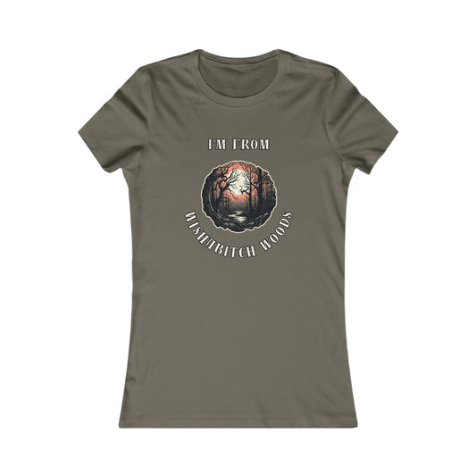 Goth & Geeky Wishabitch Woods Women's T-Shirt