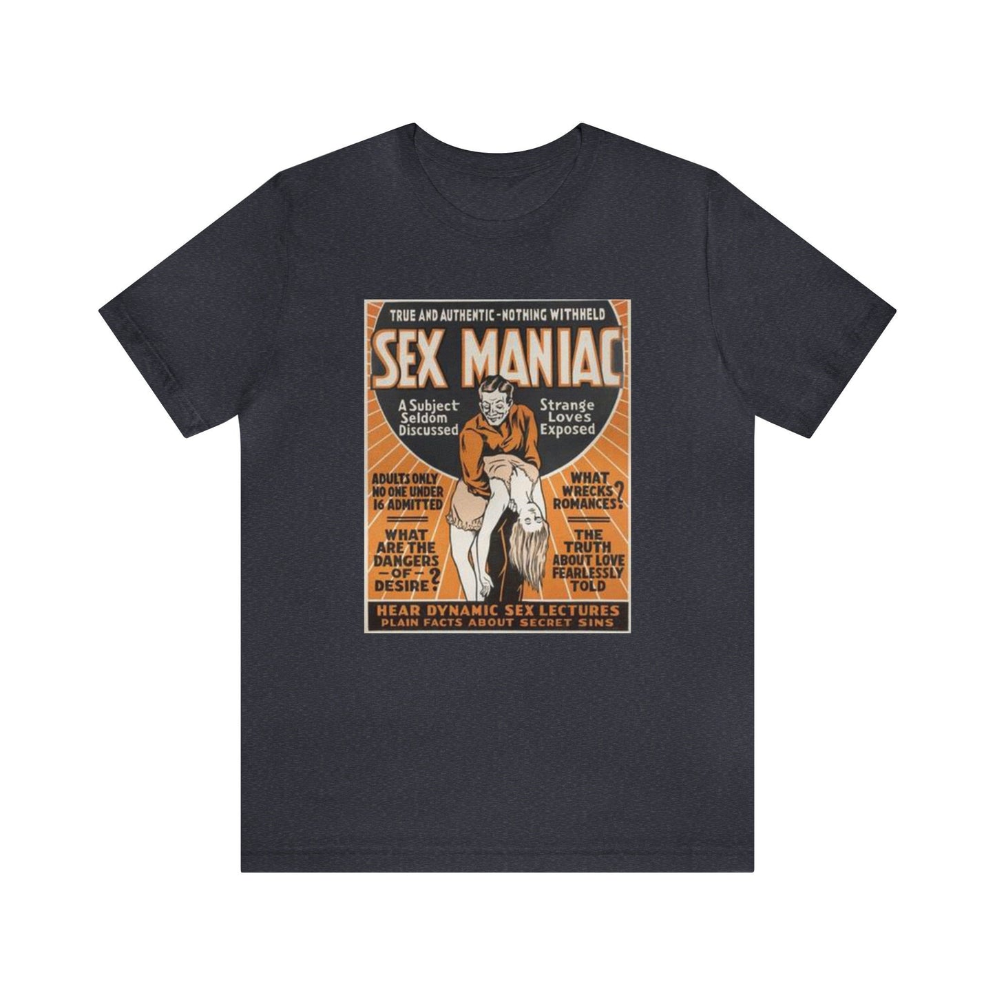 Goth & Geeky Sex Maniac Unisex Graphic Tee