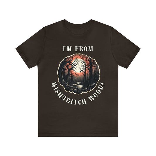 Goth & Geeky Wishabitch Woods Unisex Graphic Tee
