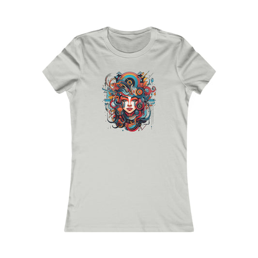 Goth & Geeky Aztec Cyber Goddess Women's T-Shirt
